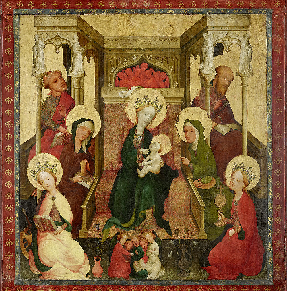 Madonna mit der Korallenkette Madonna mit der Korallenkette