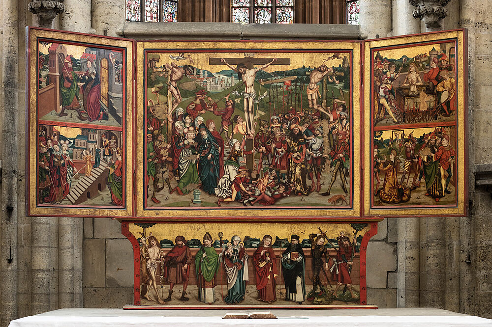 Dom St. Stephanus und St. Sixtus Halberstadt, Flügelaltar